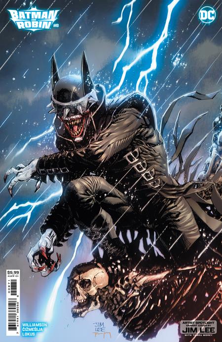 BATMAN AND ROBIN #8 JIM LEE VAR