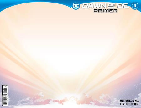 Dawn of DC Primer 2023 Special Edition Blank Variant