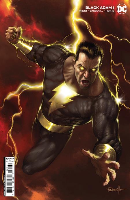 Black Adam #1 Parrillo Variant