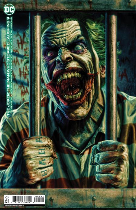 Joker: The Man Who Stopped Laughing #9B Bermejo Variant