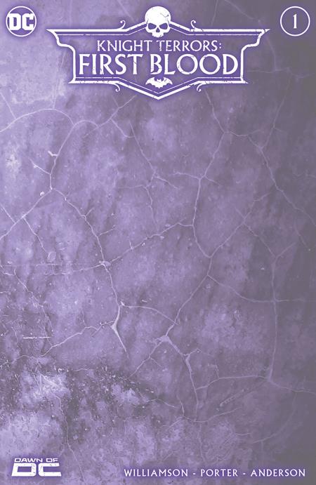 KNIGHT TERRORS FIRST BLOOD #1D (ONE SHOT) BLANK VARIANT