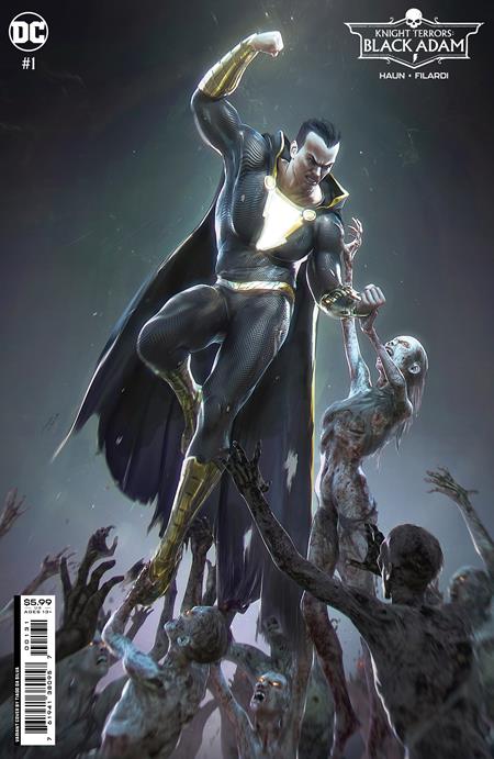 KNIGHT TERRORS BLACK ADAM #1C (OF 2) DA SILVA CARD VARIANT