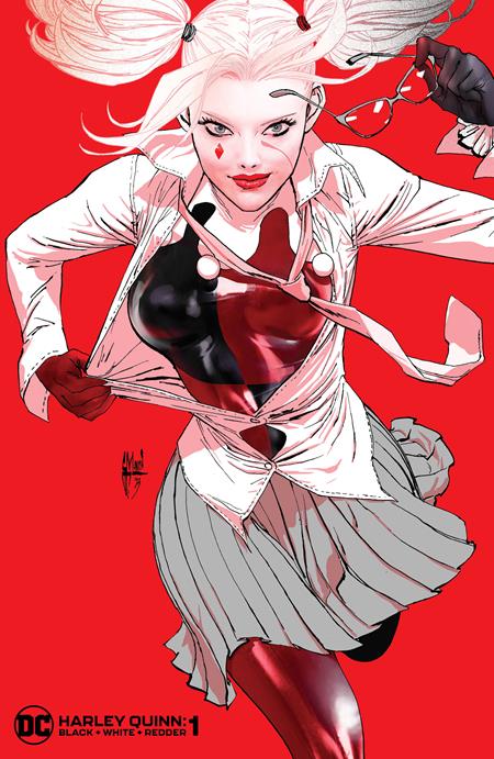 HARLEY QUINN BLACK WHITE REDDER #1C (OF 6) MARCH VARIANT