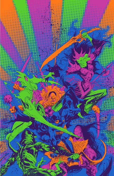 KNIGHT TERRORS #3D (OF 4) REIS  NEON INK CARD STOCK VARIANT