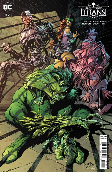 KNIGHT TERRORS TITANS #2B (OF 2) MARTINEZ BUENO VARIANT