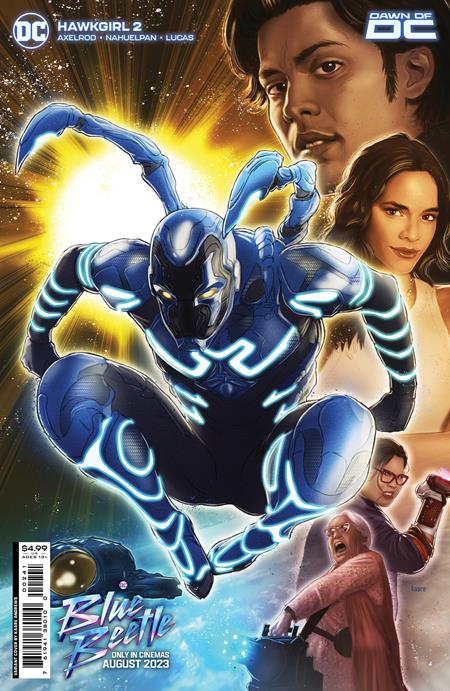 HAWKGIRL #2C (OF 6) ANDREWS BLUE BEETLE MOVIE VARIANT