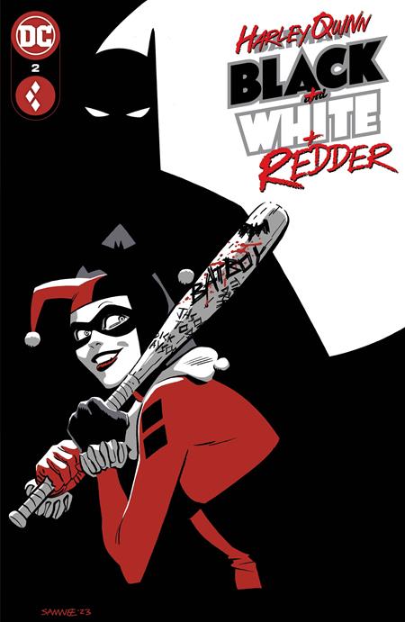 HARLEY QUINN BLACK WHITE REDDER #2A (OF 6)