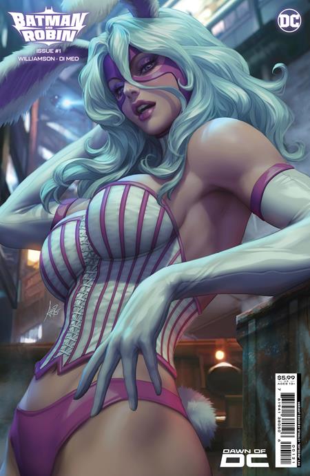 BATMAN AND ROBIN #1 ARTGERM LAU VARIANT