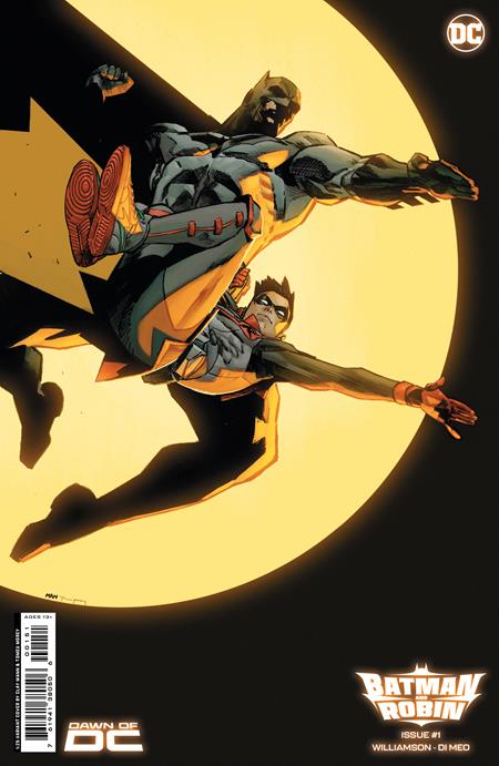 BATMAN AND ROBIN #1 1:25 MANN INCENTIVE VARIANT
