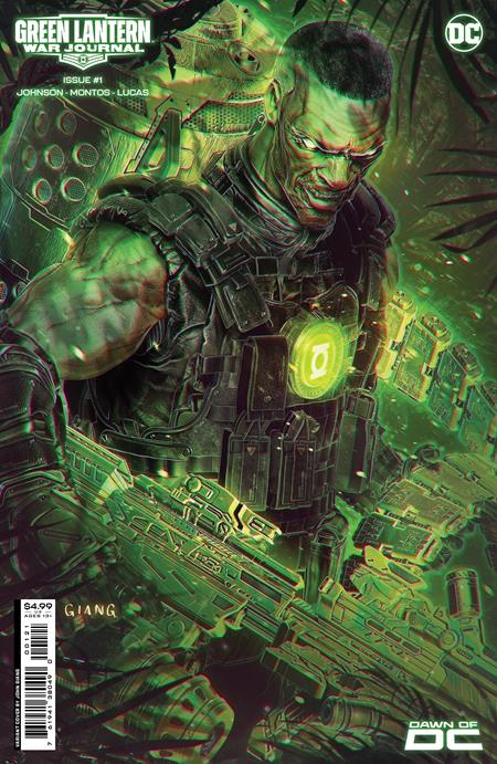 GREEN LANTERN WAR JOURNAL #1B GIANG VARIANT