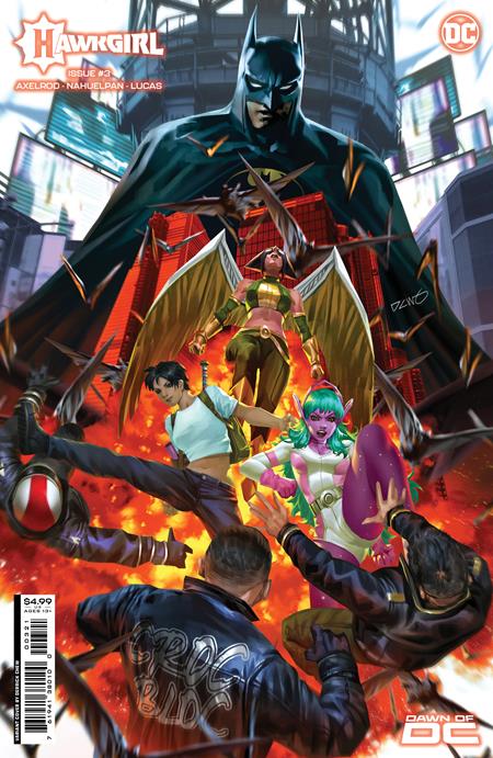 HAWKGIRL #3B (OF 6) CHEW VARIANT