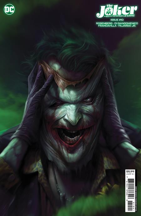 JOKER THE MAN WHO STOPPED LAUGHING #10B MATTINA VARIANT