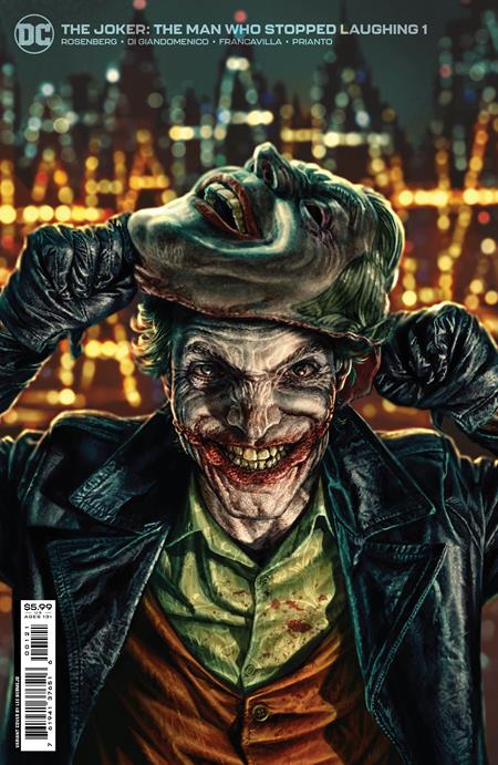 Joker: The Man Who Stopped Laughing #1B Bermejo Variant