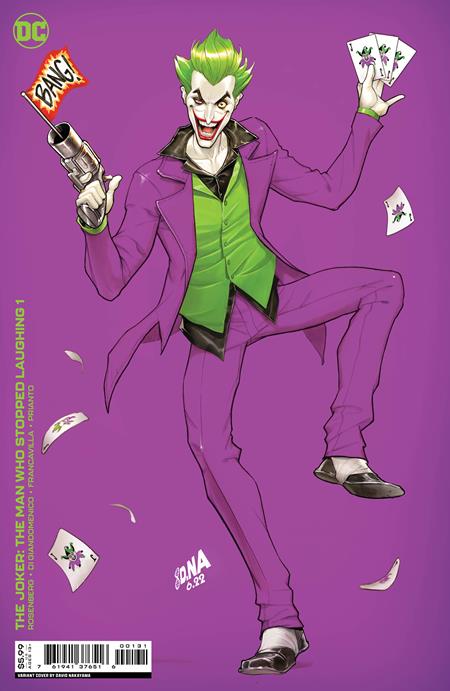 Joker: The Man Who Stopped Laughing #1C Nakayama Variant