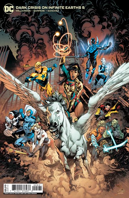 Dark Crisis on Infinite Earths #5B (of 7) Reis Variant