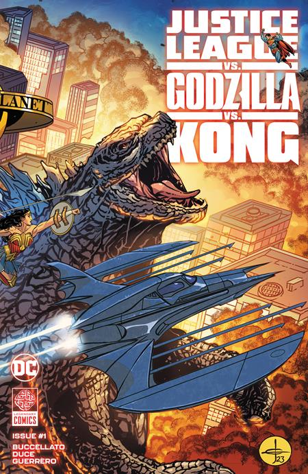 JUSTICE LEAGUE VS GODZILLA VS KONG #1A (OF 7)