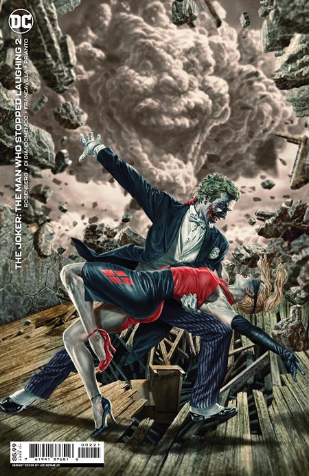 Joker: The Man Who Stopped Laughing #2B Bermejo Variant