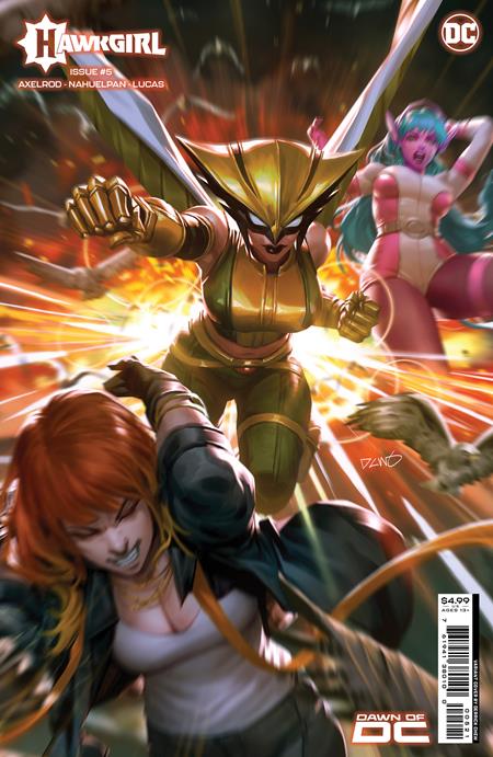 HAWKGIRL #5B (OF 6) CHEW VARIANT
