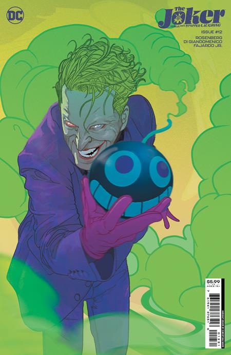 JOKER THE MAN WHO STOPPED LAUGHING #12C WARD VARIANT