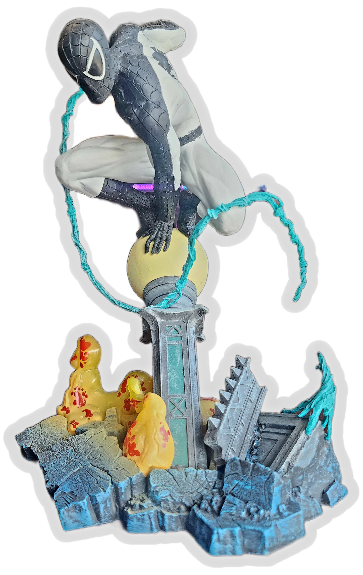 DCD 40th Previews Exclusive - Marvel Gallery Spider-Man Negative Zone