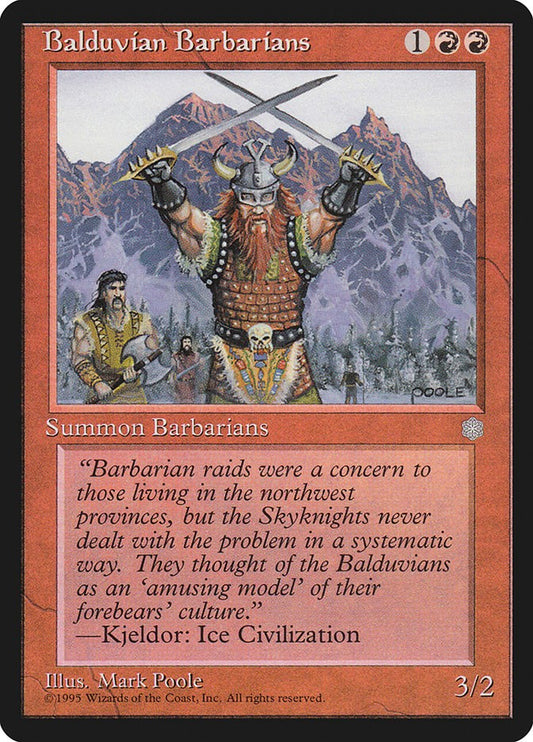 Balduvian Barbarians [ICE - N/A]