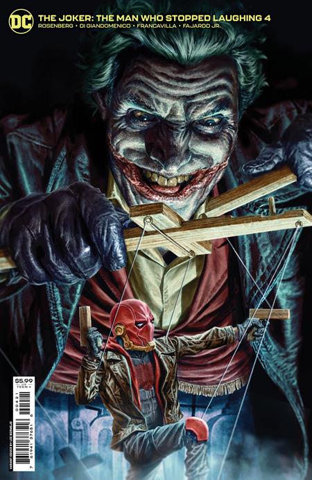 Joker: The Man Who Stopped Laughing #4B Bermejo Variant