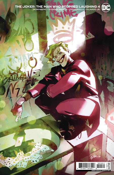 Joker: The Man Who Stopped Laughing #4C Di Meo Variant