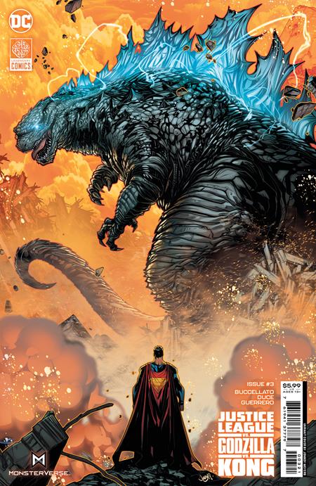 JUSTICE LEAGUE VS GODZILLA VS KONG #3B (OF 7) MEYERS VAR