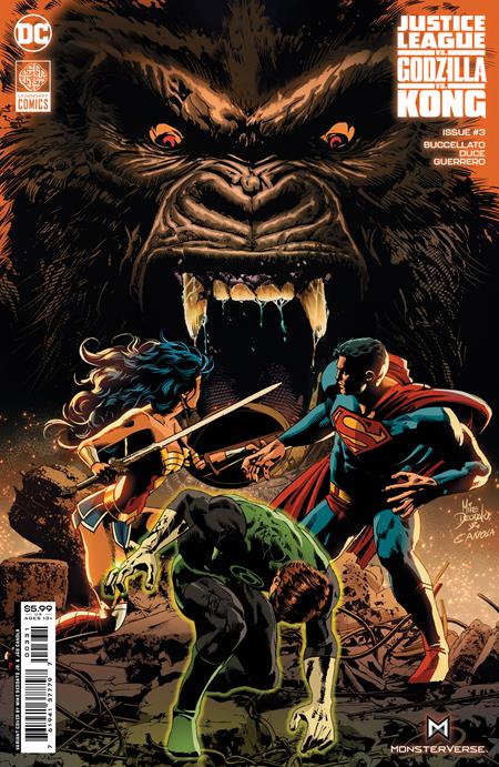 JUSTICE LEAGUE VS GODZILLA VS KONG #3C (OF 7) DEODATO JR VAR