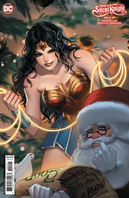 BATMAN SANTA CLAUS SILENT KNIGHT #4 (OF 4) LEIRIX LI VAR