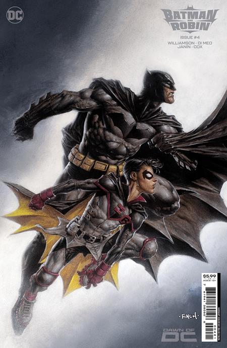 BATMAN AND ROBIN #4 FINCH VARIANT