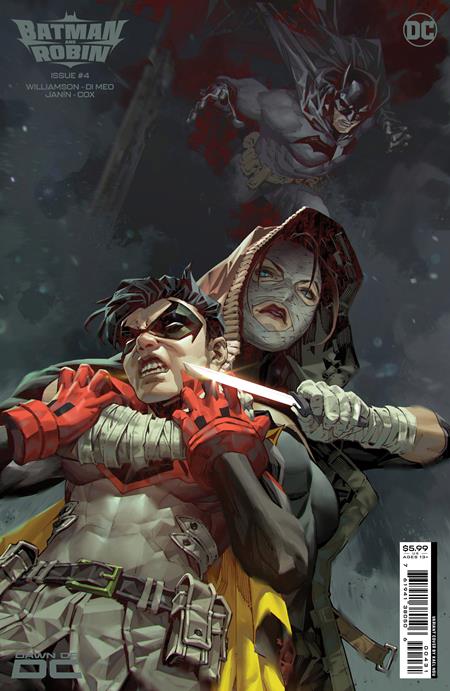 BATMAN AND ROBIN #4 KAEL NGU VAR