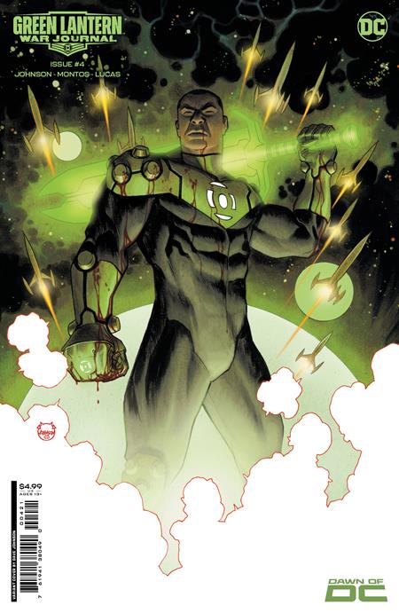 GREEN LANTERN WAR JOURNAL #4B JOHNSON VAR