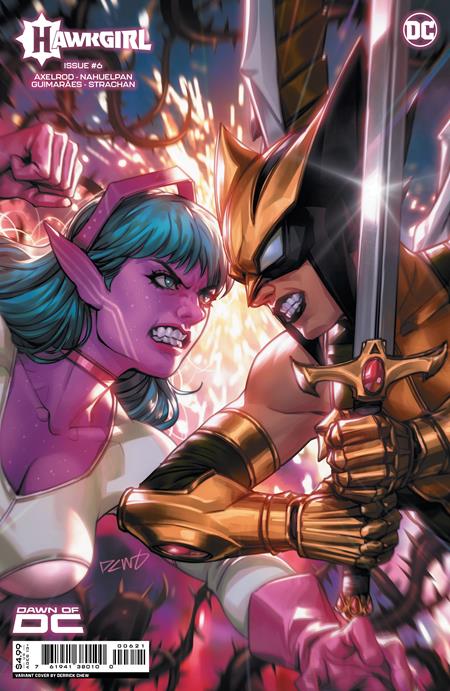 HAWKGIRL #6B (OF 6) CHEW VAR