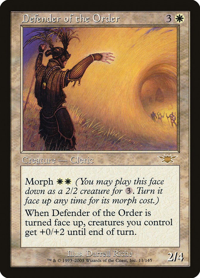 Defender of the Order [LGN - 11]