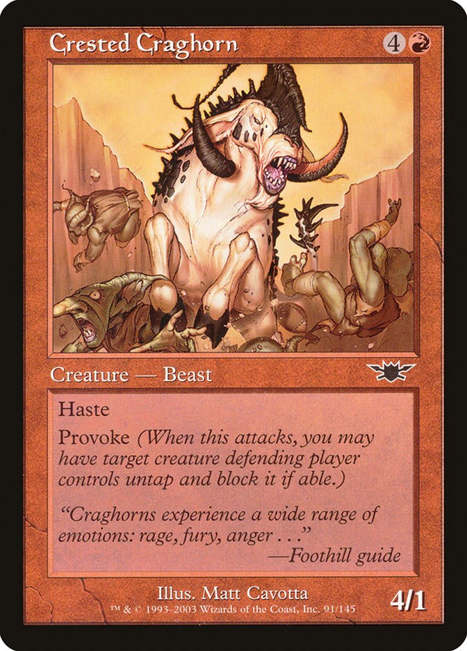 Crested Craghorn [LGN - 91]