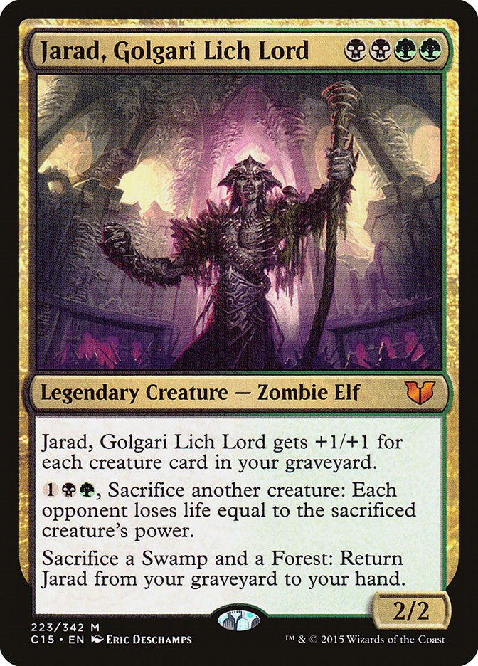 Jarad, Golgari Lich Lord [C15 - 223]