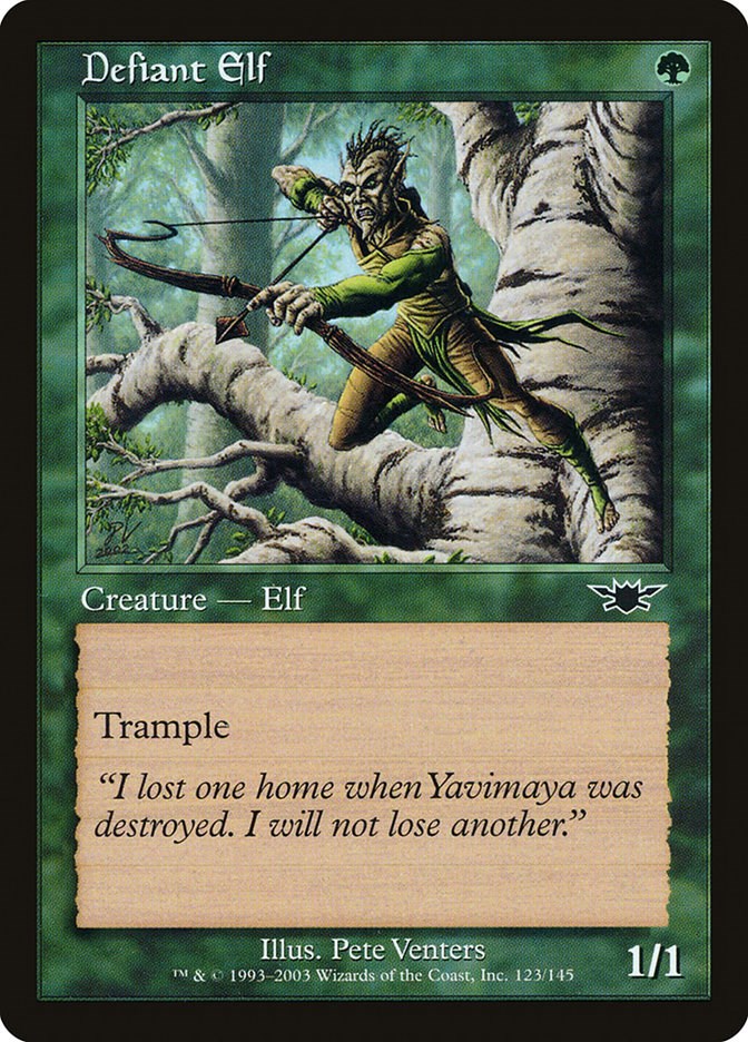 Defiant Elf [LGN - 123]