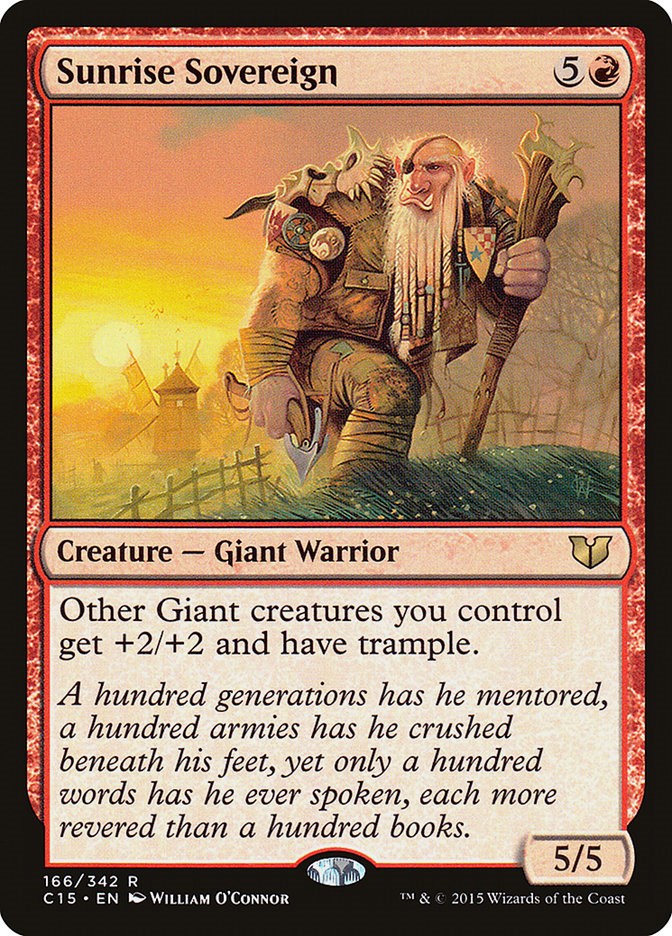 Sunrise Sovereign [C15 - 166]