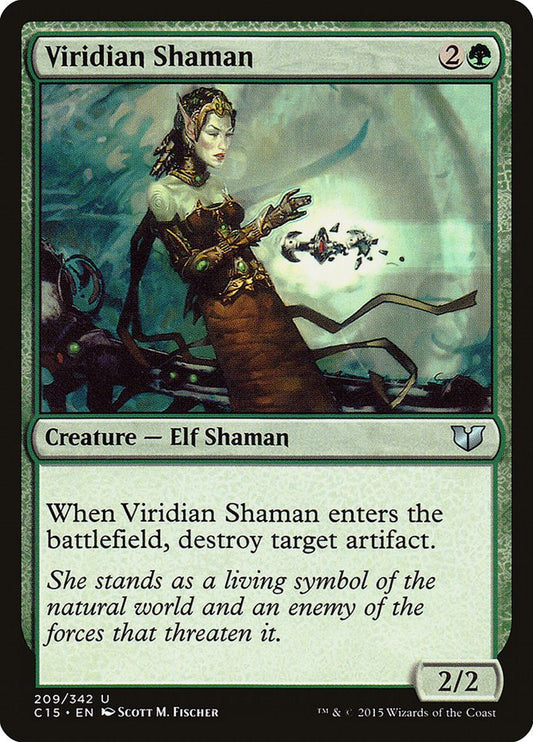 Viridian Shaman [C15 - 209]
