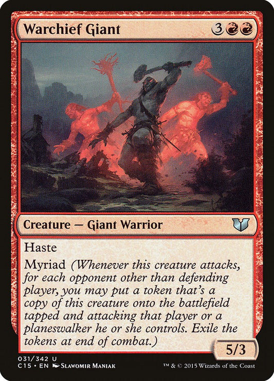 Warchief Giant [C15 - 31]