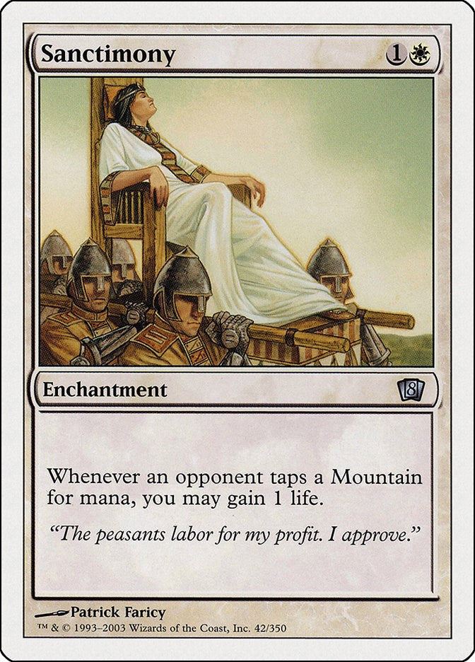 Sanctimony [8ED - 42]