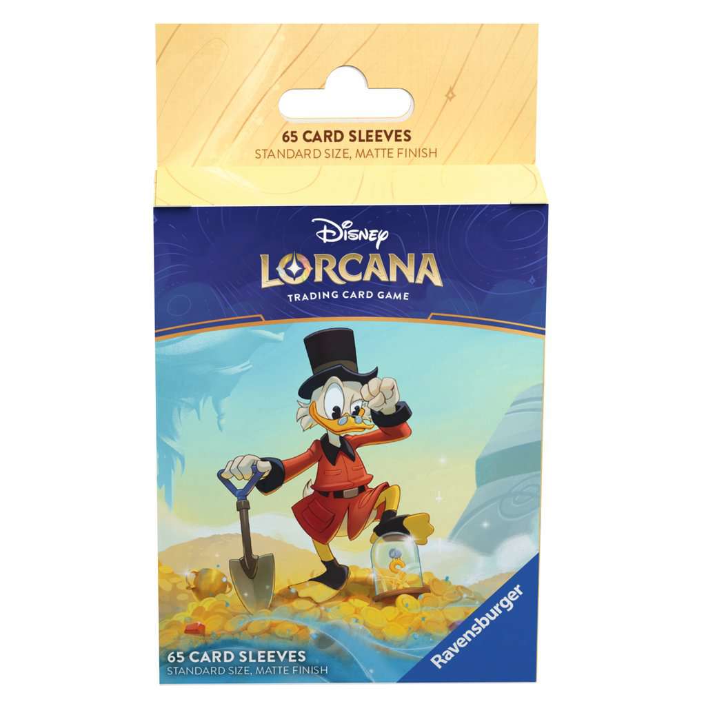 Disney Lorcana Card Sleeves - Scrooge McDuck (65-Pack) - Ravensburger Card Sleeves (RCS)