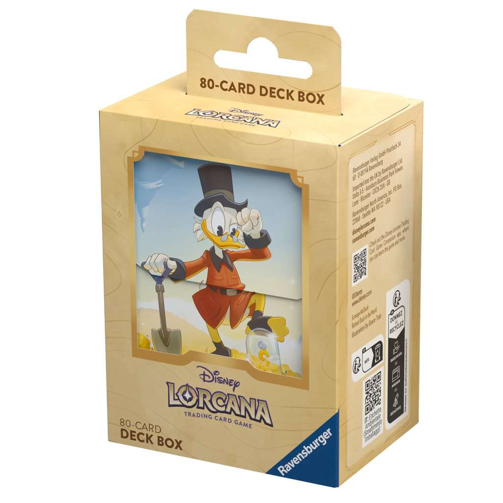 Disney Lorcana Deck Box - Scrooge McDuck - Ravensburger Deck Boxes