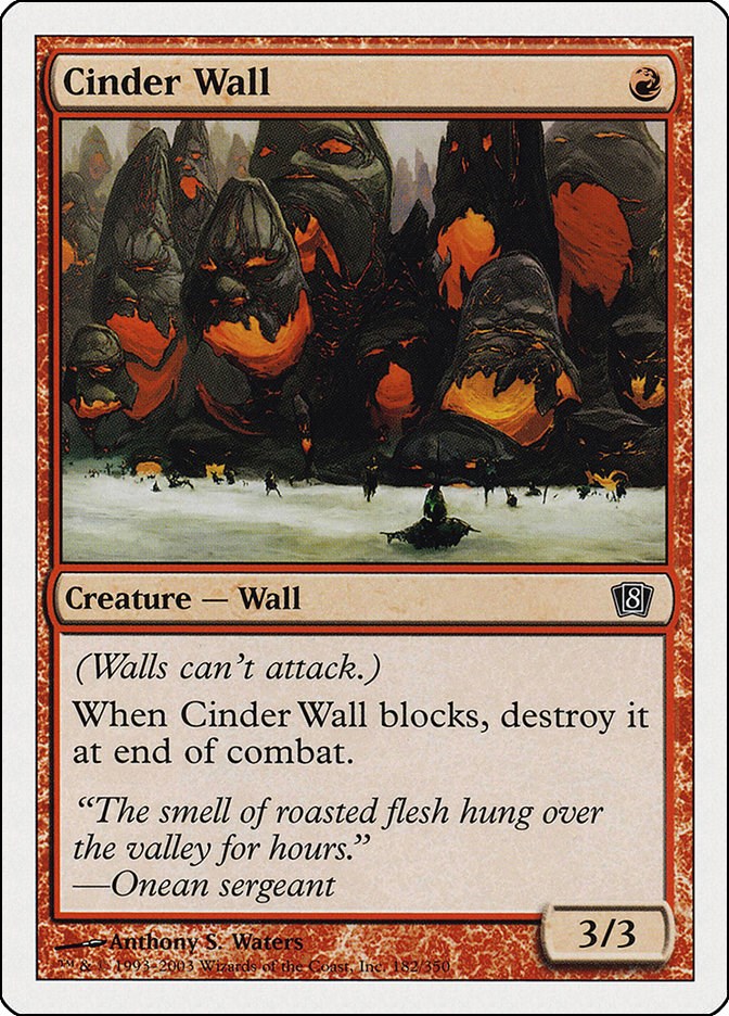 Cinder Wall [8ED - 182]