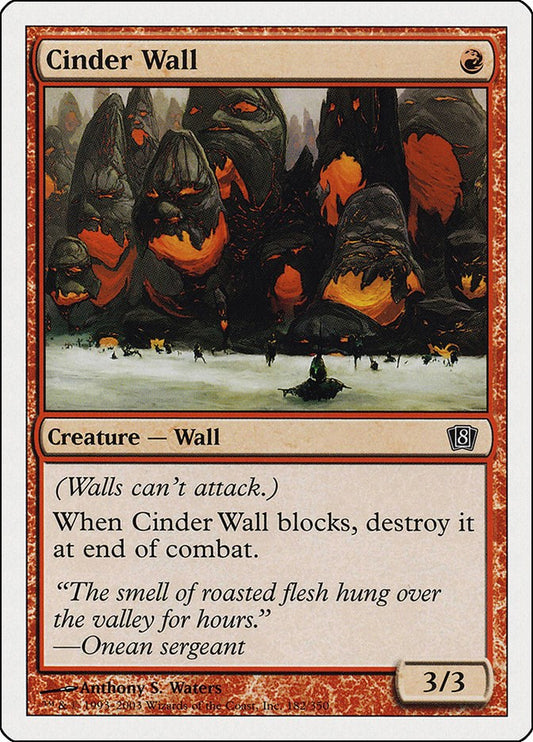 Cinder Wall [8ED - 182]