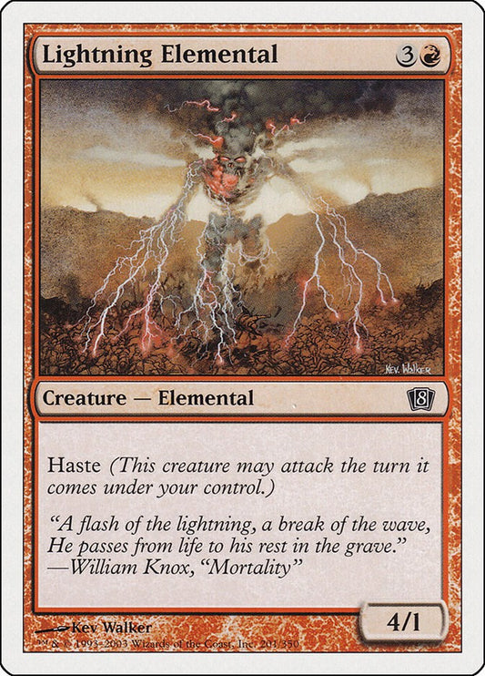 Lightning Elemental [8ED - 201]