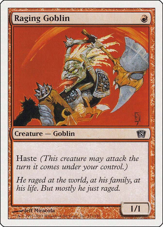 Raging Goblin [8ED - 212]