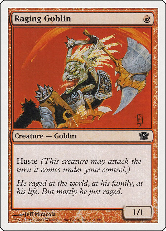 Raging Goblin [8ED - 212]
