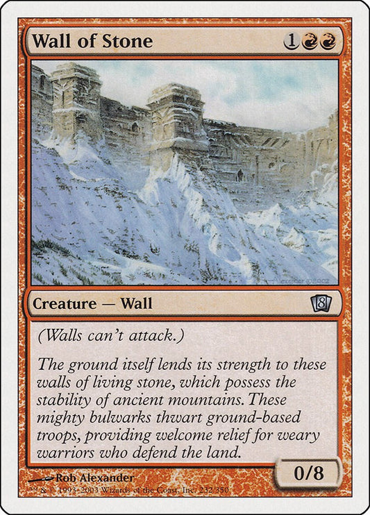 Wall of Stone [8ED - 232]